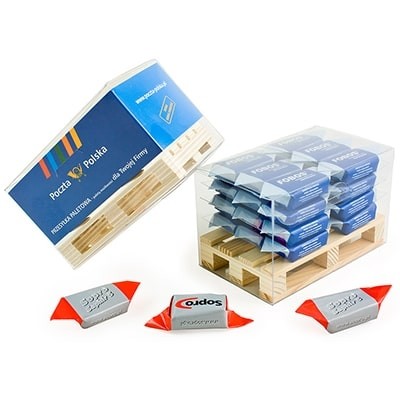 UN PALLET DI CARAMELLE FUDGE