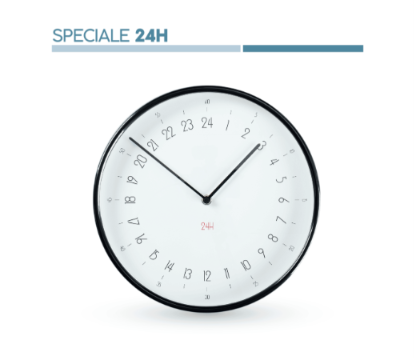 Orologio da parete 24 ore