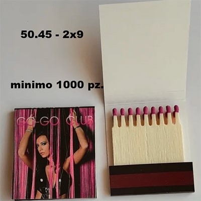Fiammiferi 50.45 - 2x9