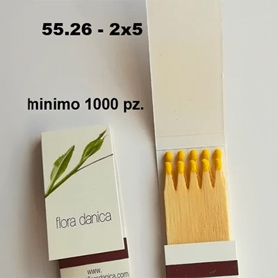Fiammiferi 55x26 - 2x5