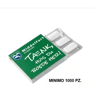 CHEWING GUM BLISTER 6 PCS CHEWING GUM BLISTER 6 PCS