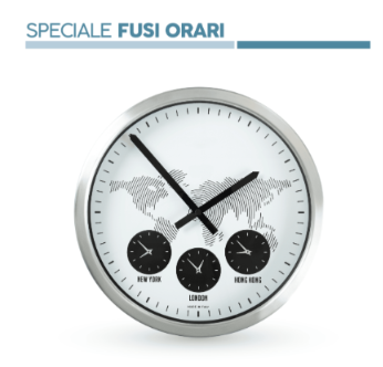 Orologio da parete fusi orari