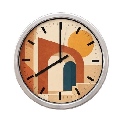 Orologio da parete in metallo