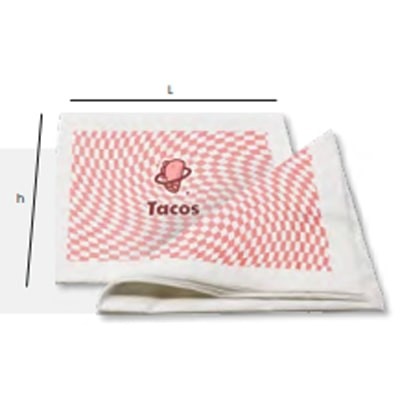 Tovaglioli 16 x 16 personalizzabili a 1/2 colori su tutta la superficie