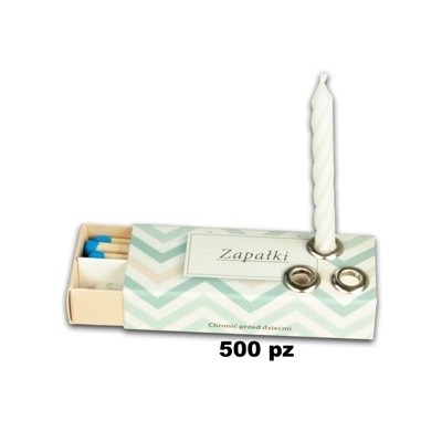 Fiammiferi in scatole con candele BX-3