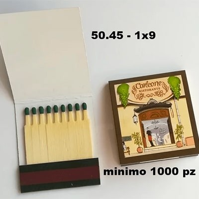 Fiammiferi 50.45 - 1x9