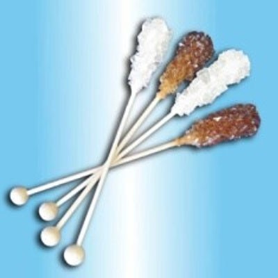 Bastoncini cristalli di zucchero
