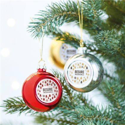 Palline Happy Christmas