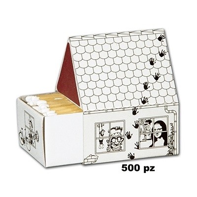 Scatola di fiammiferi casetta 3D H-70