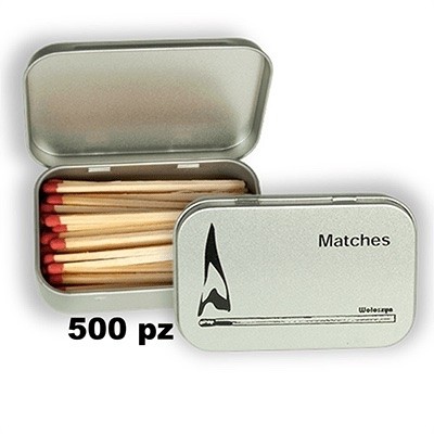 Fiammiferi esclusivi in ​​scatola di metallo MB-50