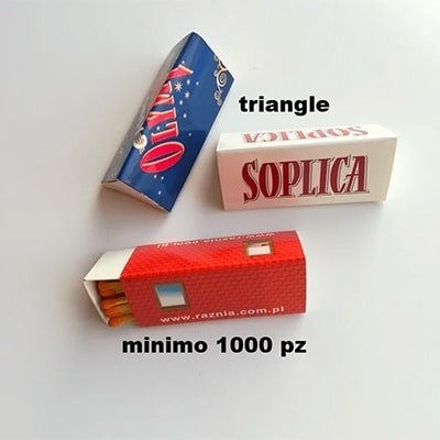 Scatola triangolare 55x27x27