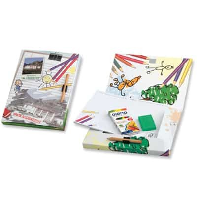 Valigetta colori, kit da disegno personalizzabile per gadget bambini
