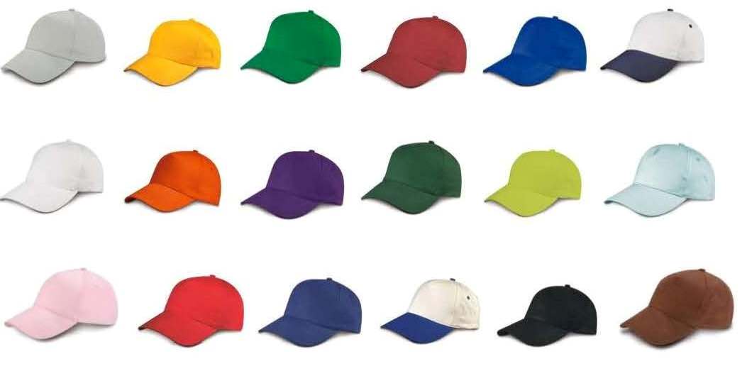 Colore cappelli da baseball personalizzati