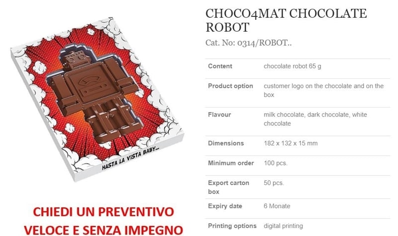 Choco4Mat Chocolate Robot