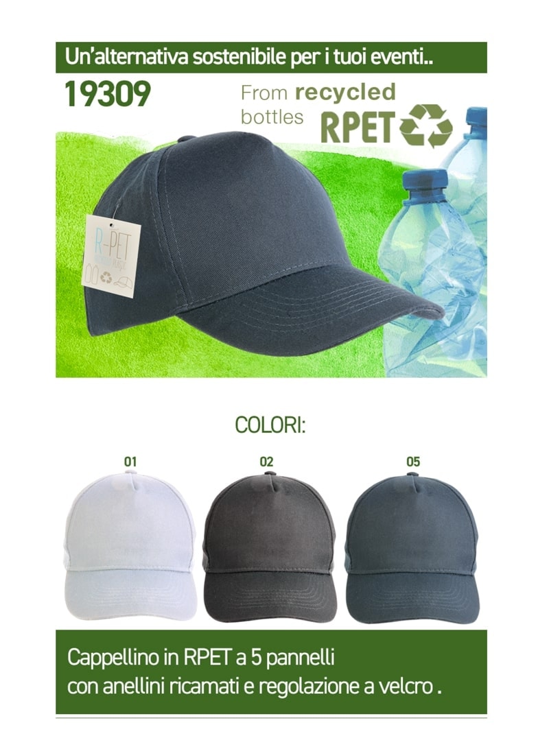 Cappellni Personalizzati da materiale riciclato