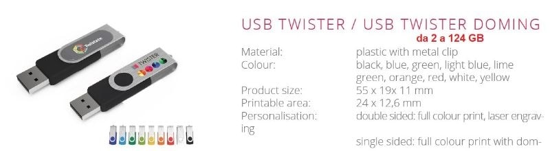 USB twister and twister doming